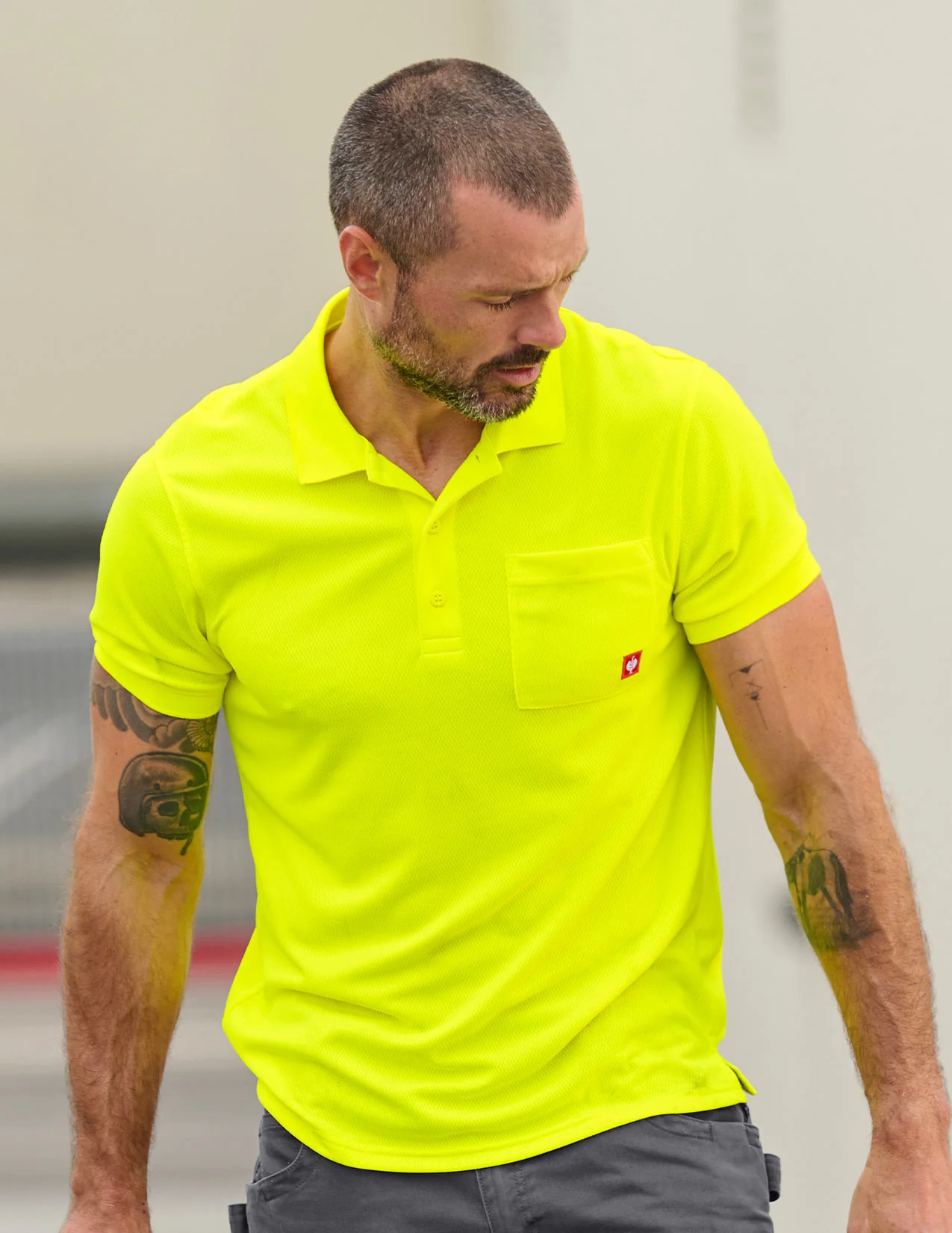 Enhanced Visibility performance Polo Shirt - Image 5