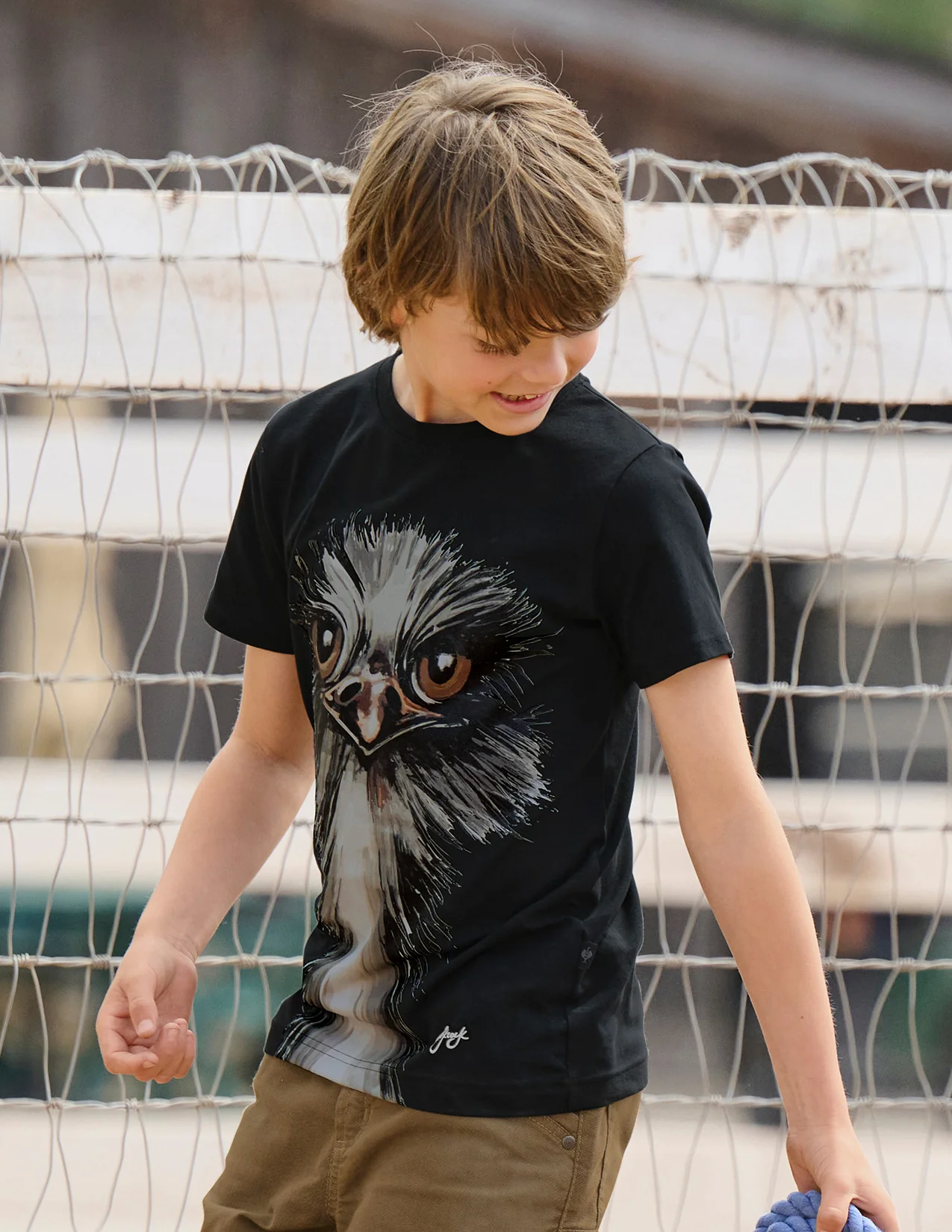 e.s. T-Shirt cotton stretch signature, kids - Image 3