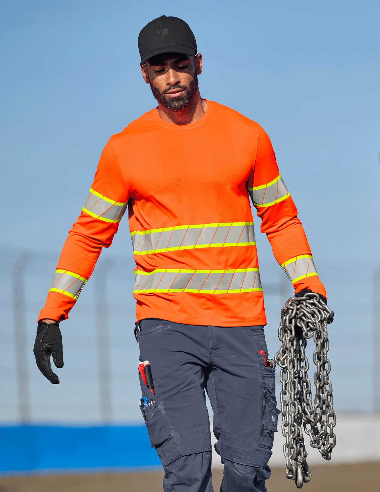 High Visibility Long Sleeve Class 2 - Image 3