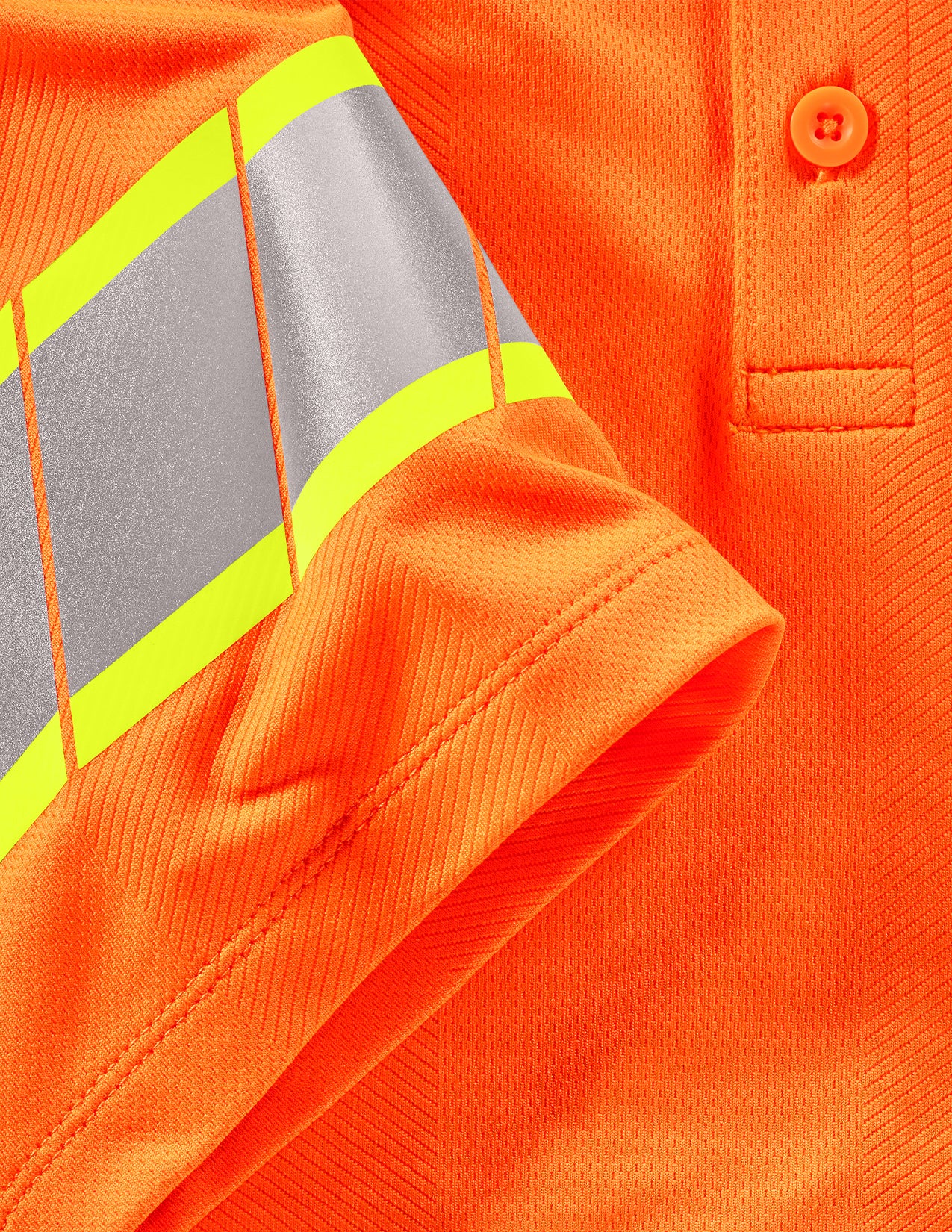 High Visibility Polo Class 2 - Image 8