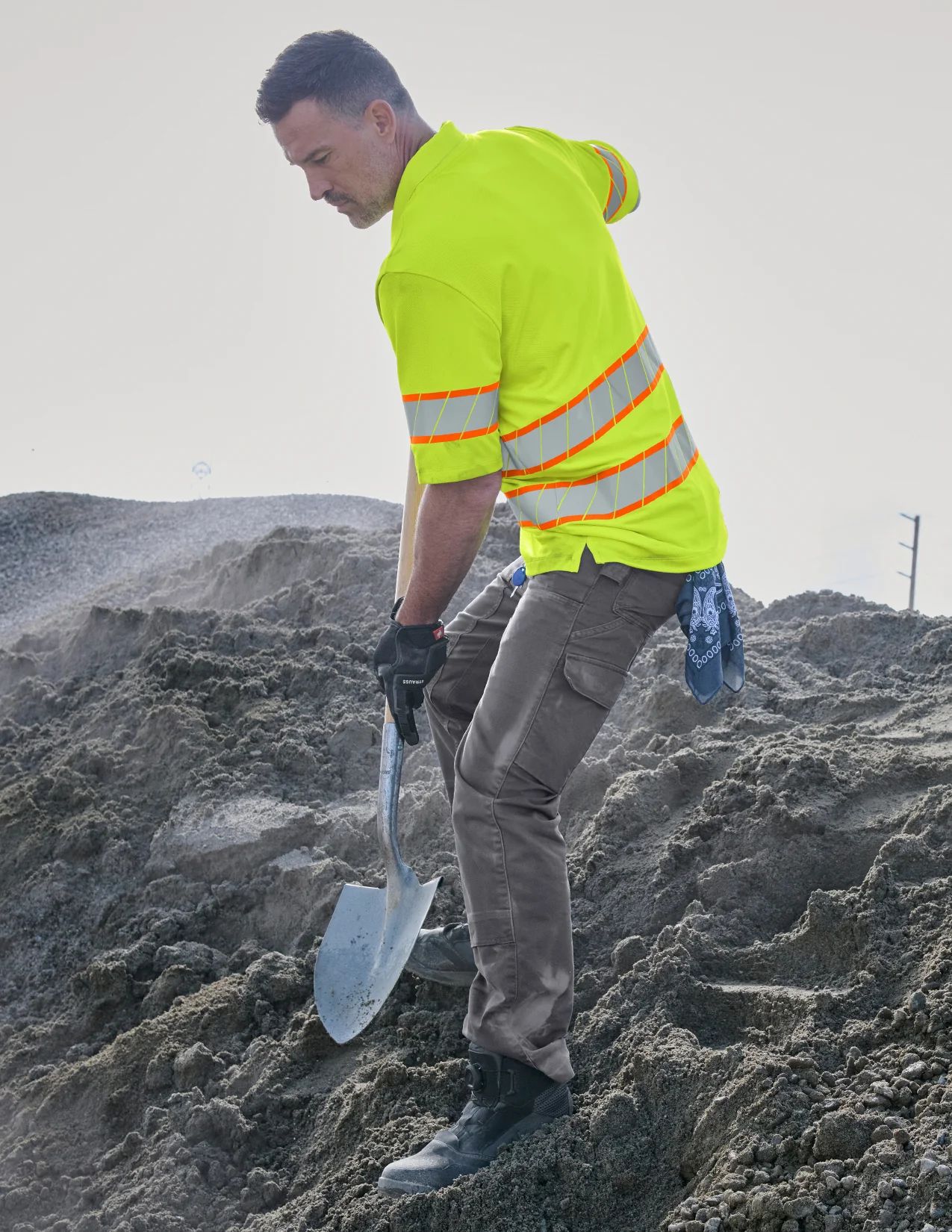 High Visibility Polo Class 2 - Image 5