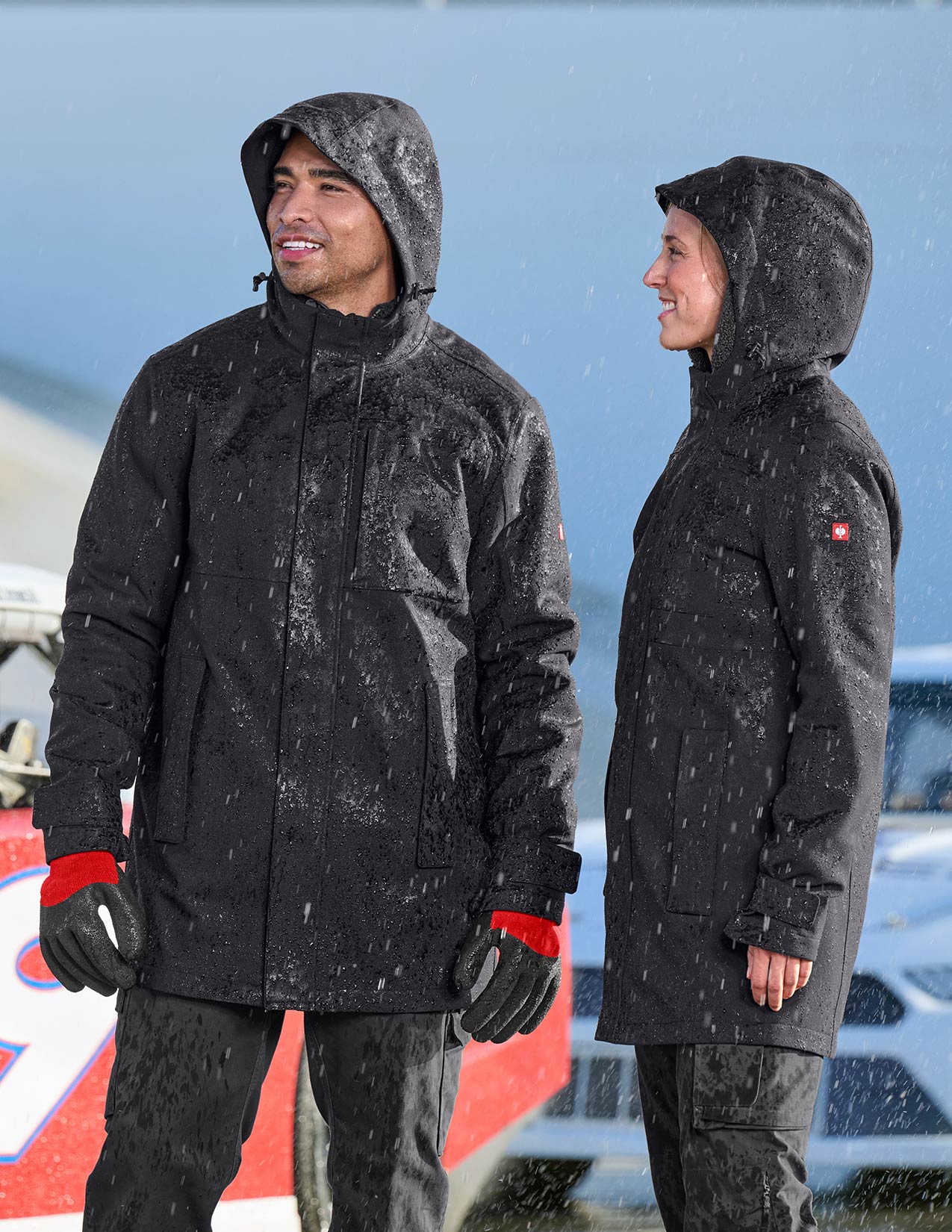 Women's Waterproof Rain Coat e.s.e:pic - Image 7