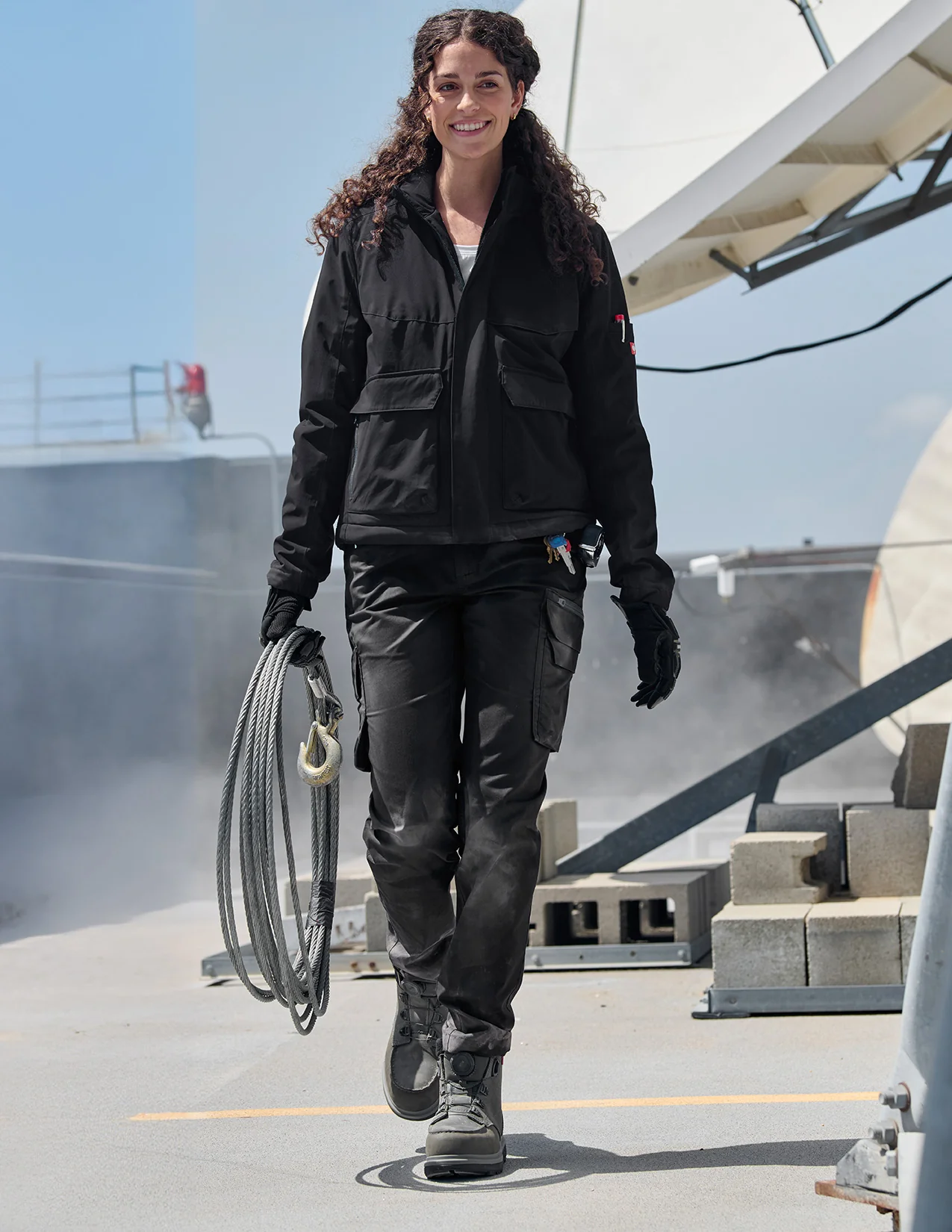 Women's Winter Jacket e.s.trail - Image 4